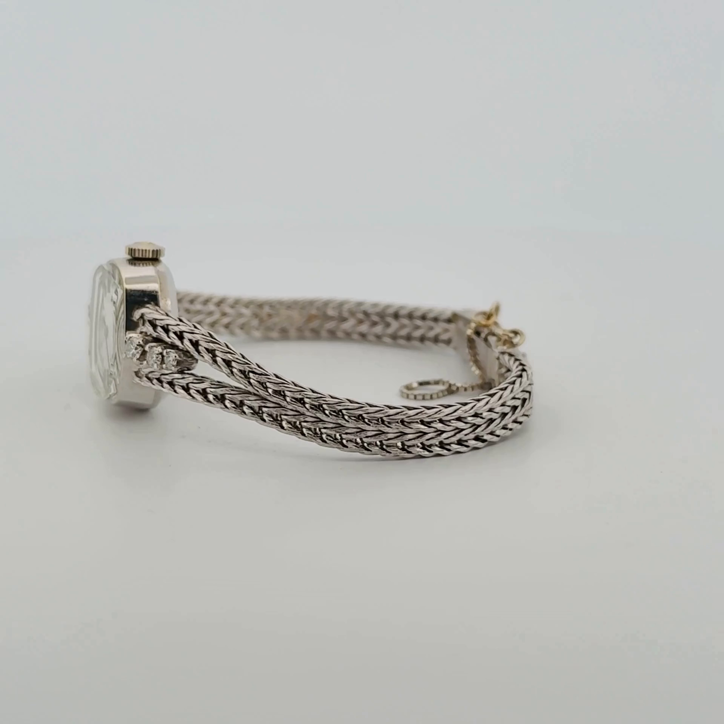 Rolex Ladies Winding 14k White Gold (8271)