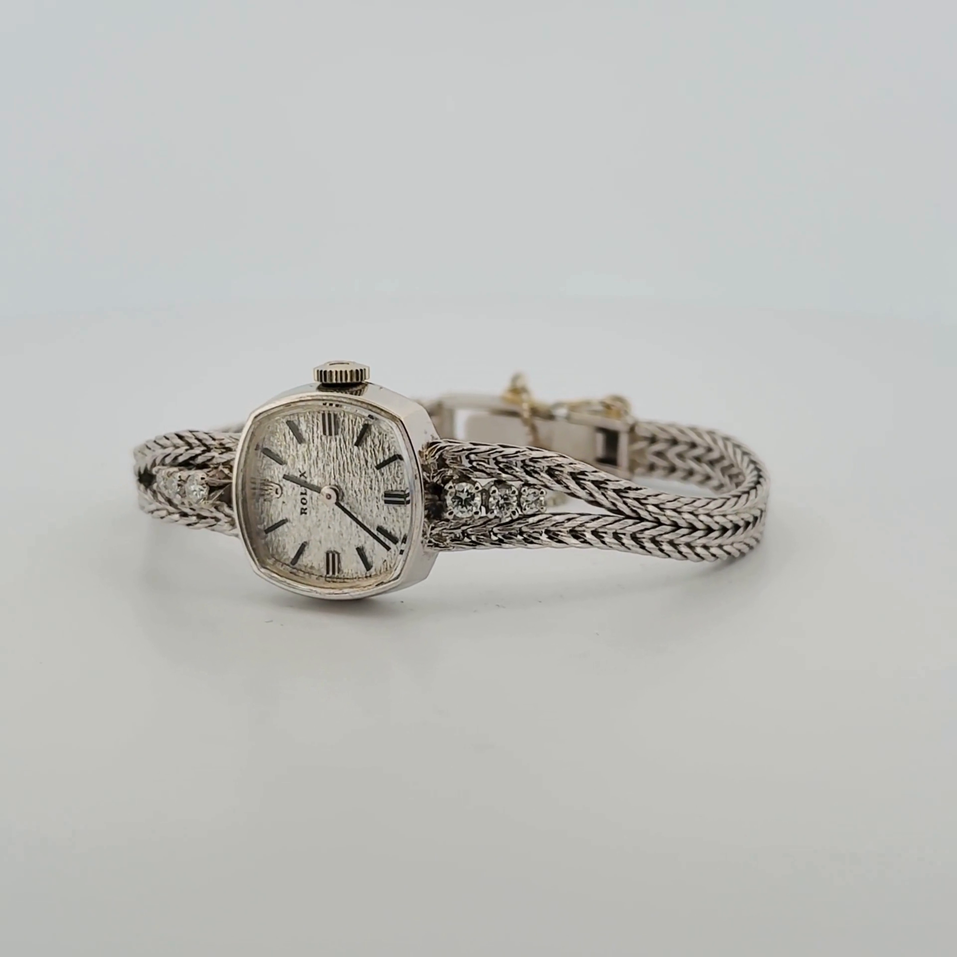 Rolex Ladies Winding 14k White Gold (8271) - Lone Star Coins