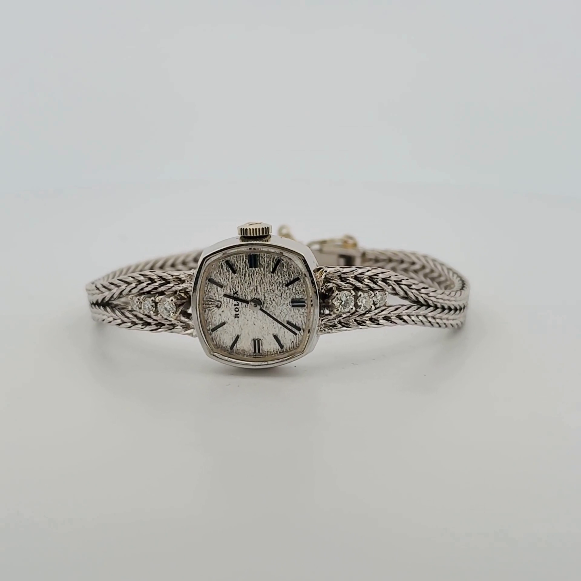 Rolex Ladies Winding 14k White Gold (8271) - Lone Star Coins