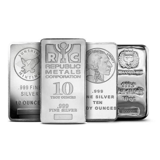 Silver Bar | 10 oz - Lone Star Coins