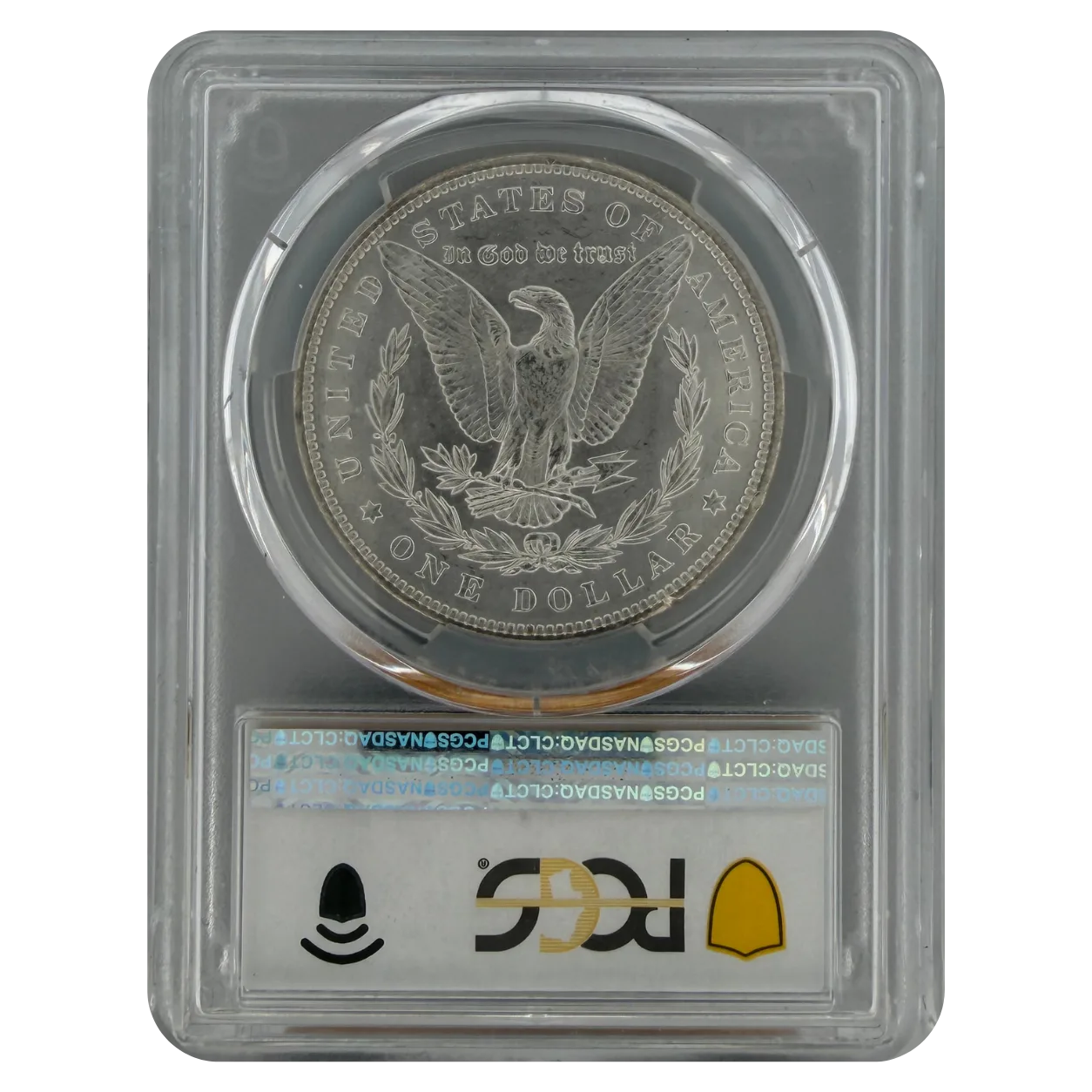 1892 Morgan Silver Dollar PCGS MS63 CAC - Alternate view