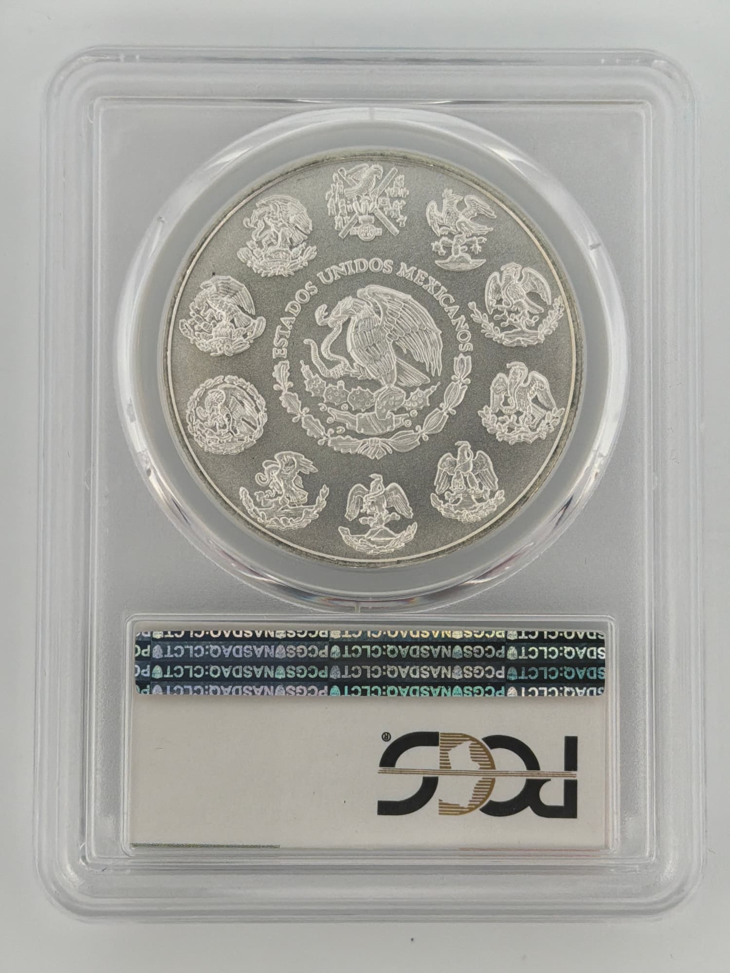 2016-Mo Mexico Silver Libertad 1 Onza PCGS MS70 - Alternate view