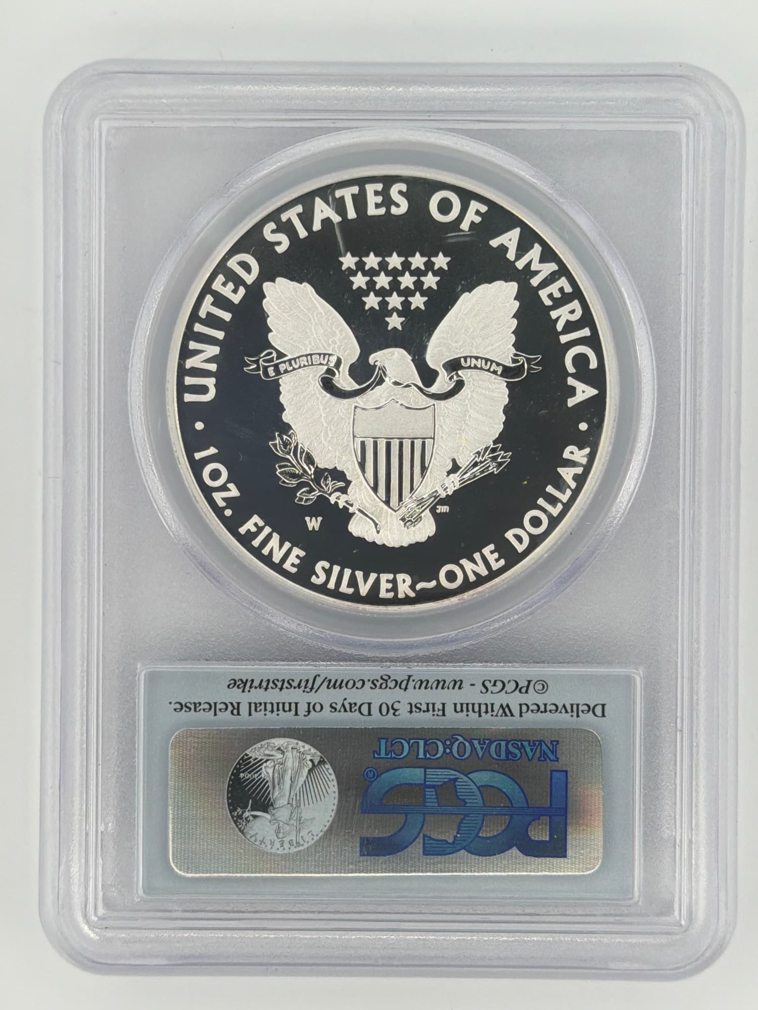 2013-W American Silver Eagle Enhanced Mint State PCGS MS70 First Strike West Point Mint Set - Alternate view