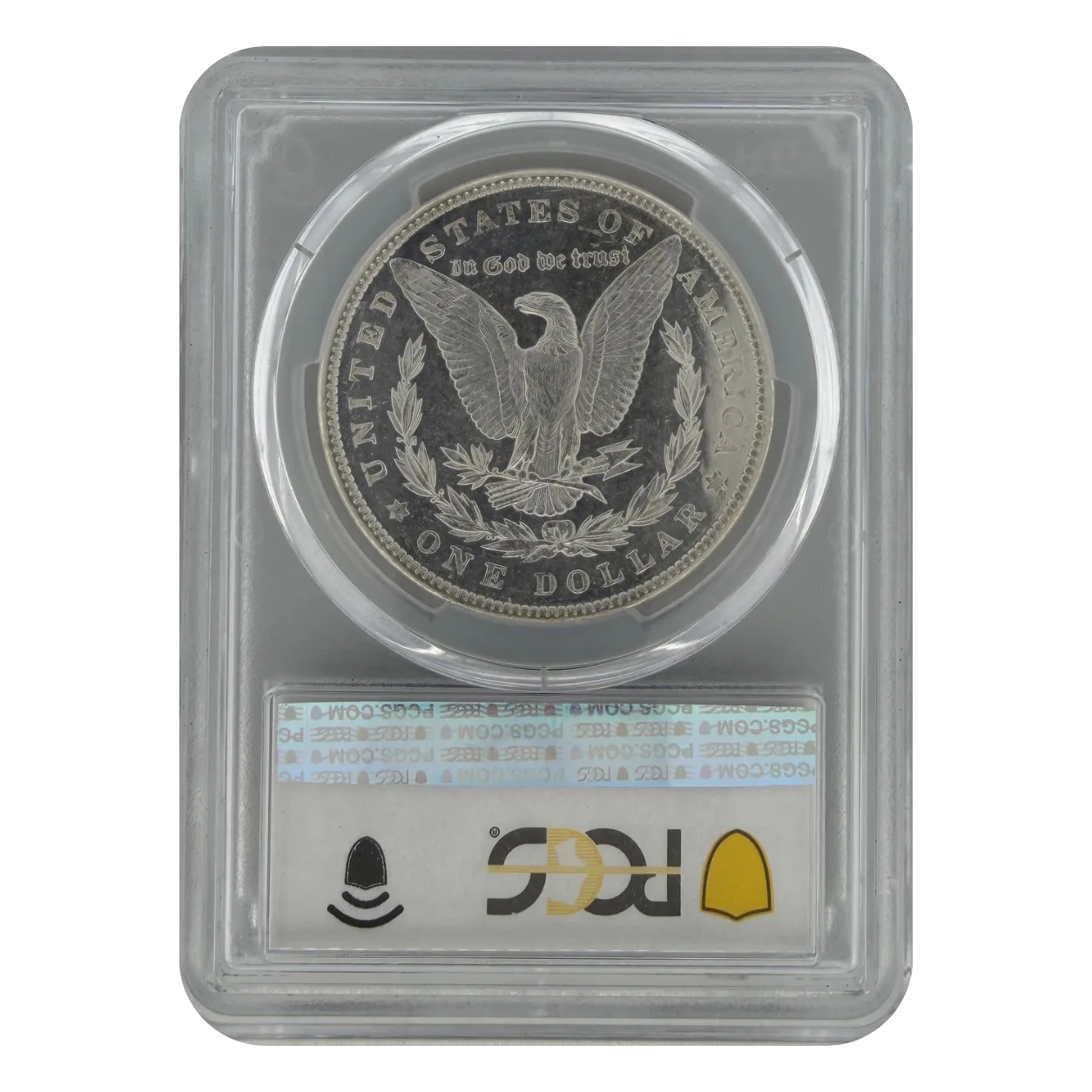 1886 Morgan Silver Dollar PCGS MS64DMPL - Alternate view