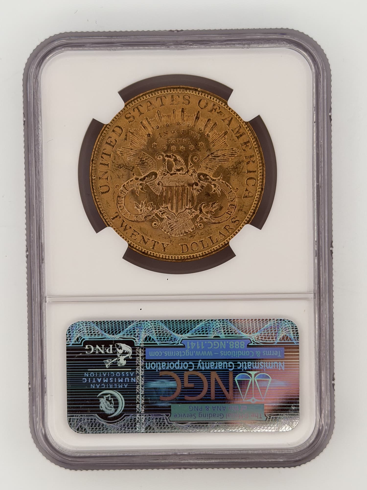 1904 Liberty Head Double Eagle $20 Gold NGC MS63 - Alternate view