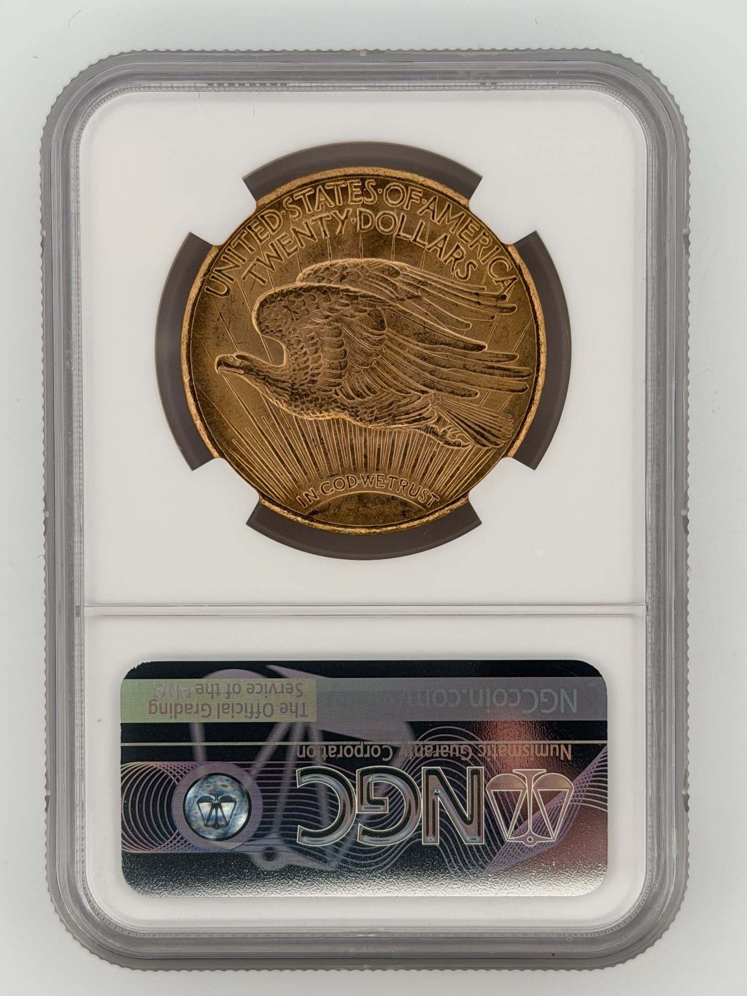 1928 Saint-Gaudens Double Eagle $20 Gold NGC MS65 - Alternate view
