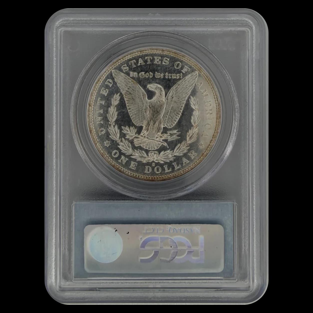 1880-S Morgan Silver Dollar PCGS MS65DMPL - Alternate view