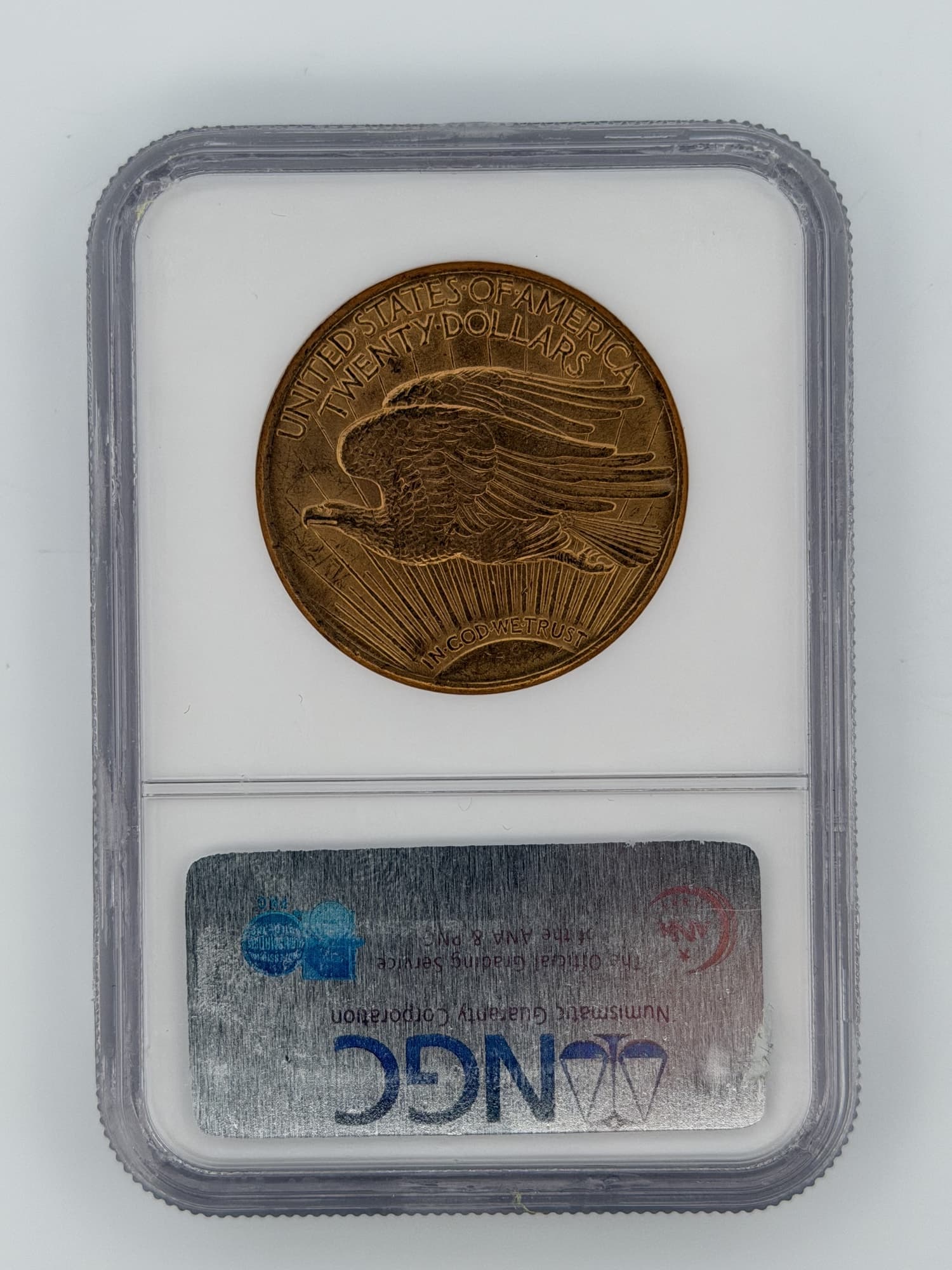 1911-D Saint-Gaudens Double Eagle $20 Gold NGC MS64 - Alternate view