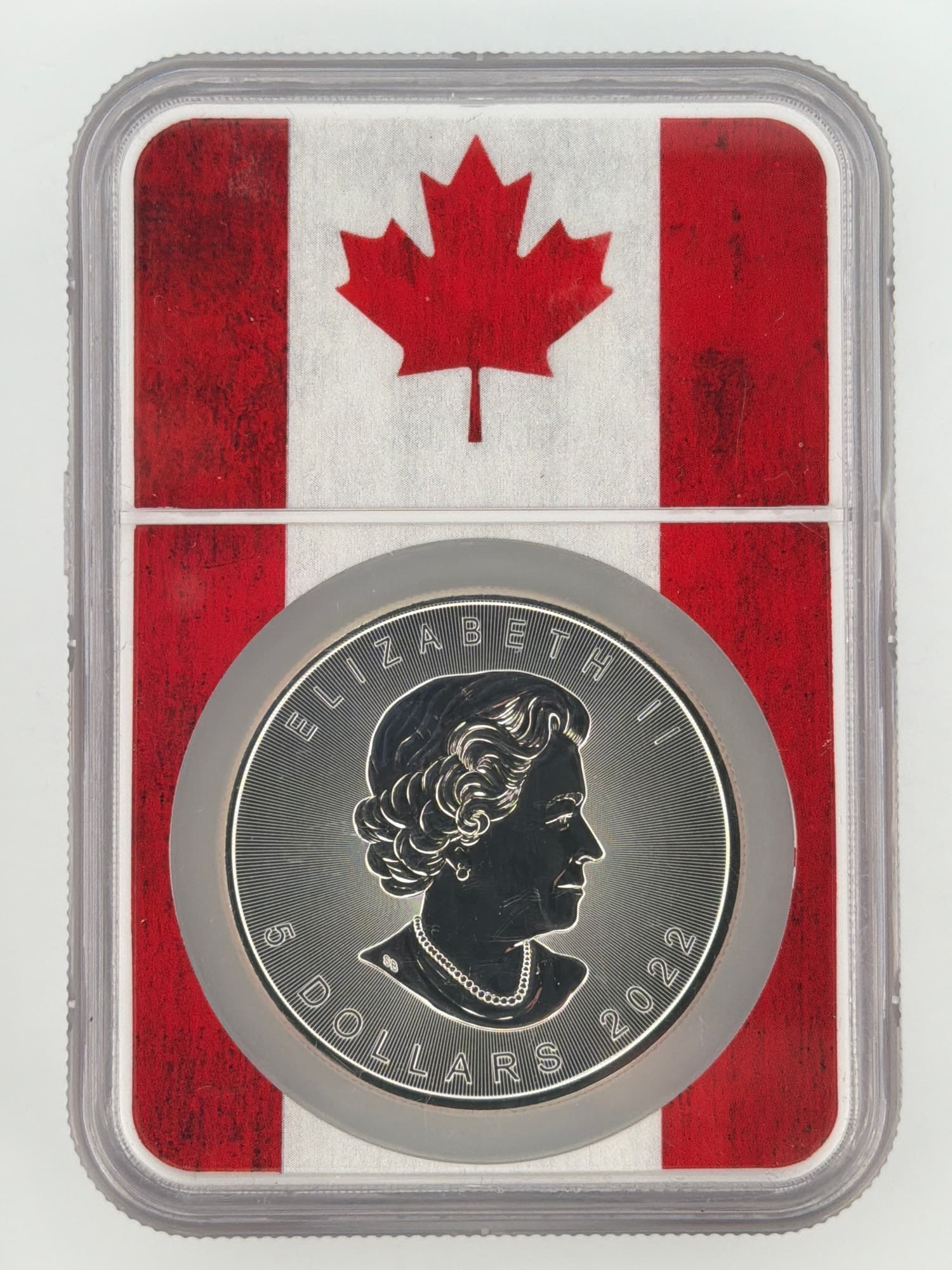 2022 Canada Silver Maple Leaf $5 NGC MS70 Early Releases Congratulations - Alternate view