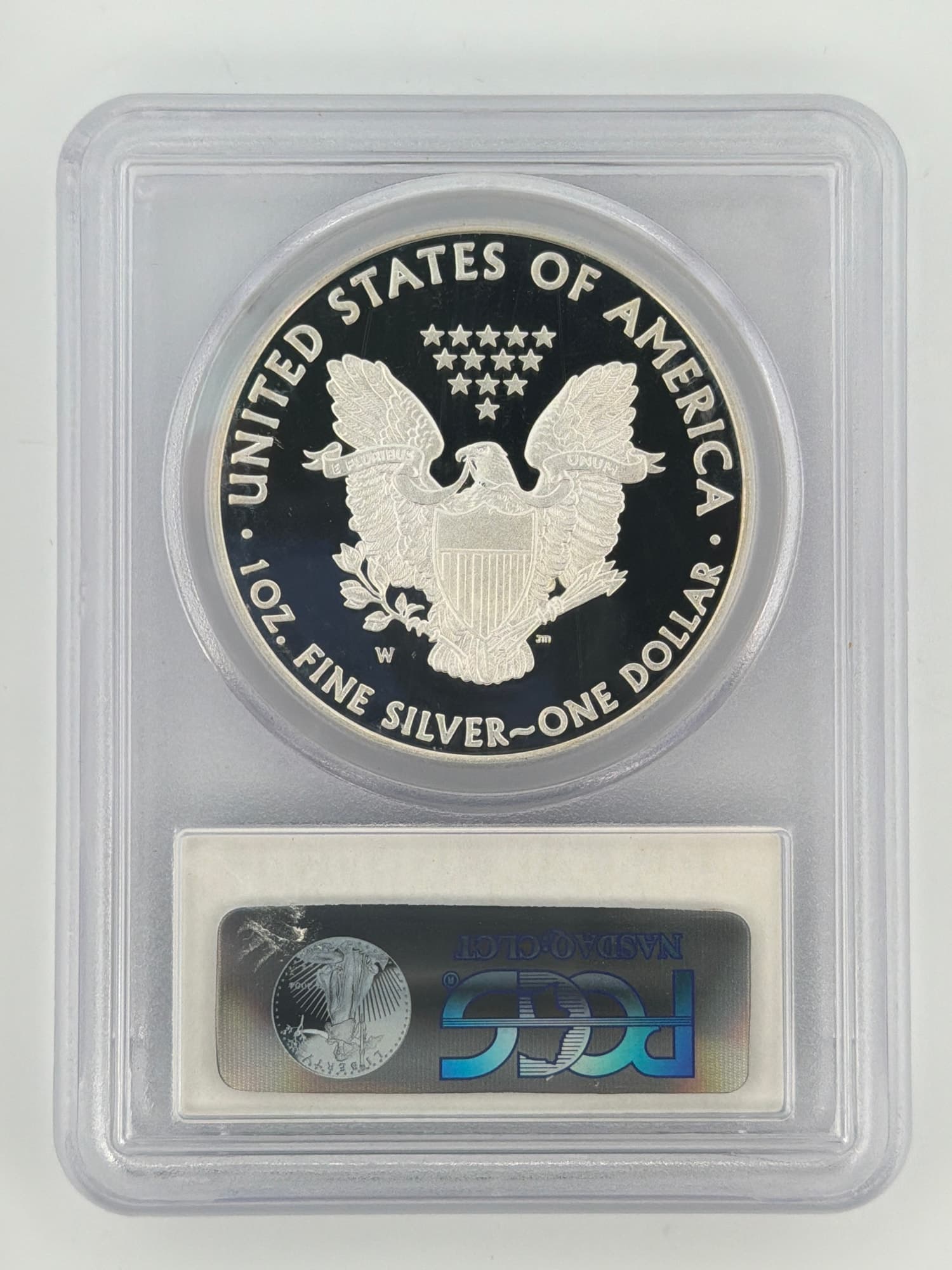 2011-W American Silver Eagle Proof $1 PCGS PR70DCAM - Alternate view