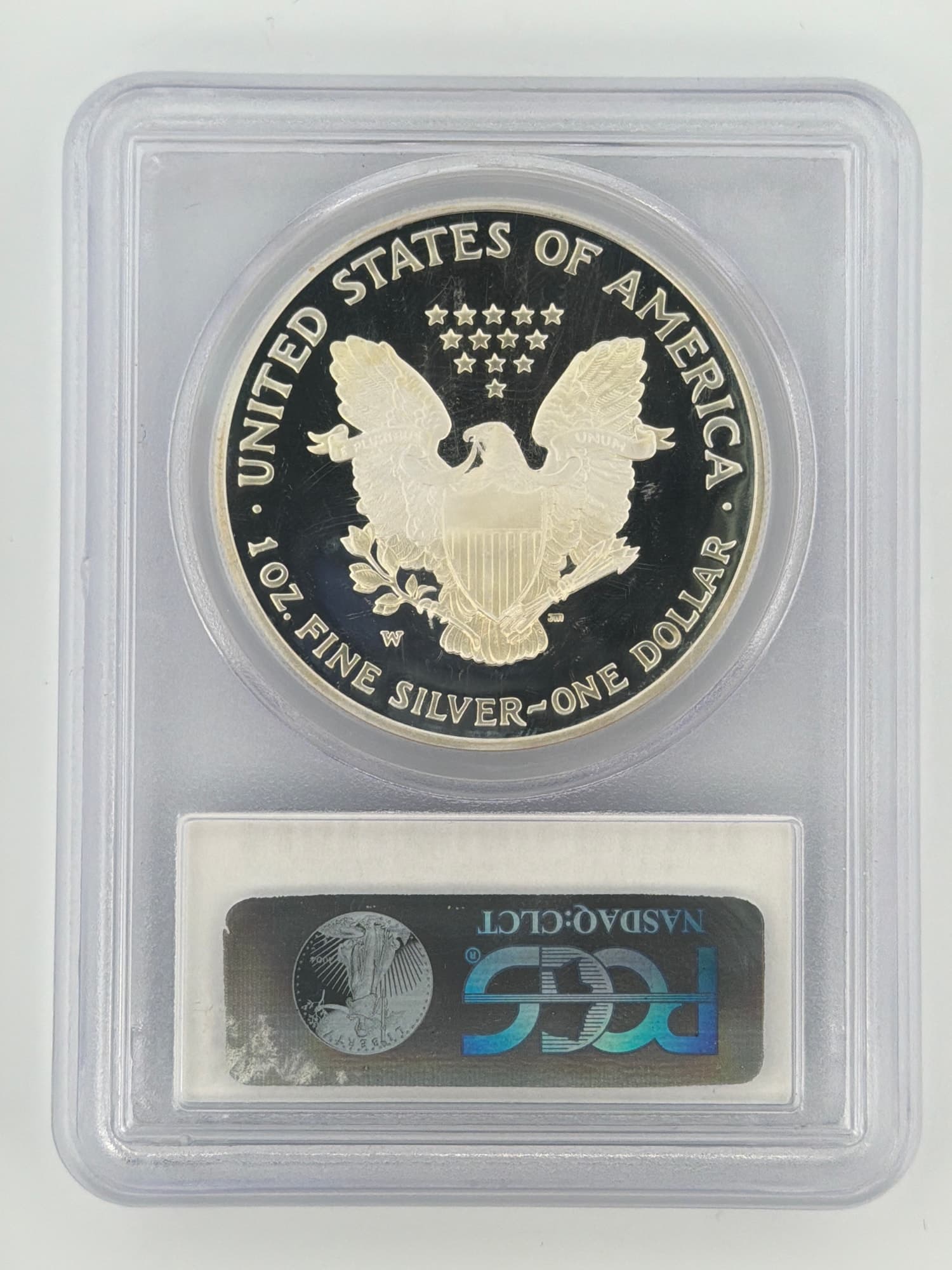 2006-W American Silver Eagle Proof $1 PCGS PR70DCAM - Alternate view