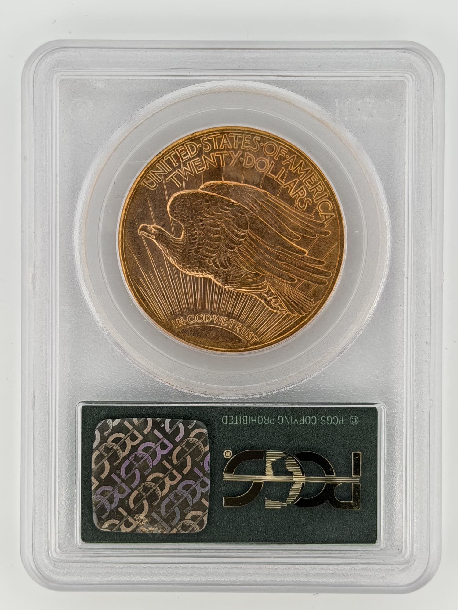 1911-D $20 Gold Double Eagle PCGS MS64 - Alternate view