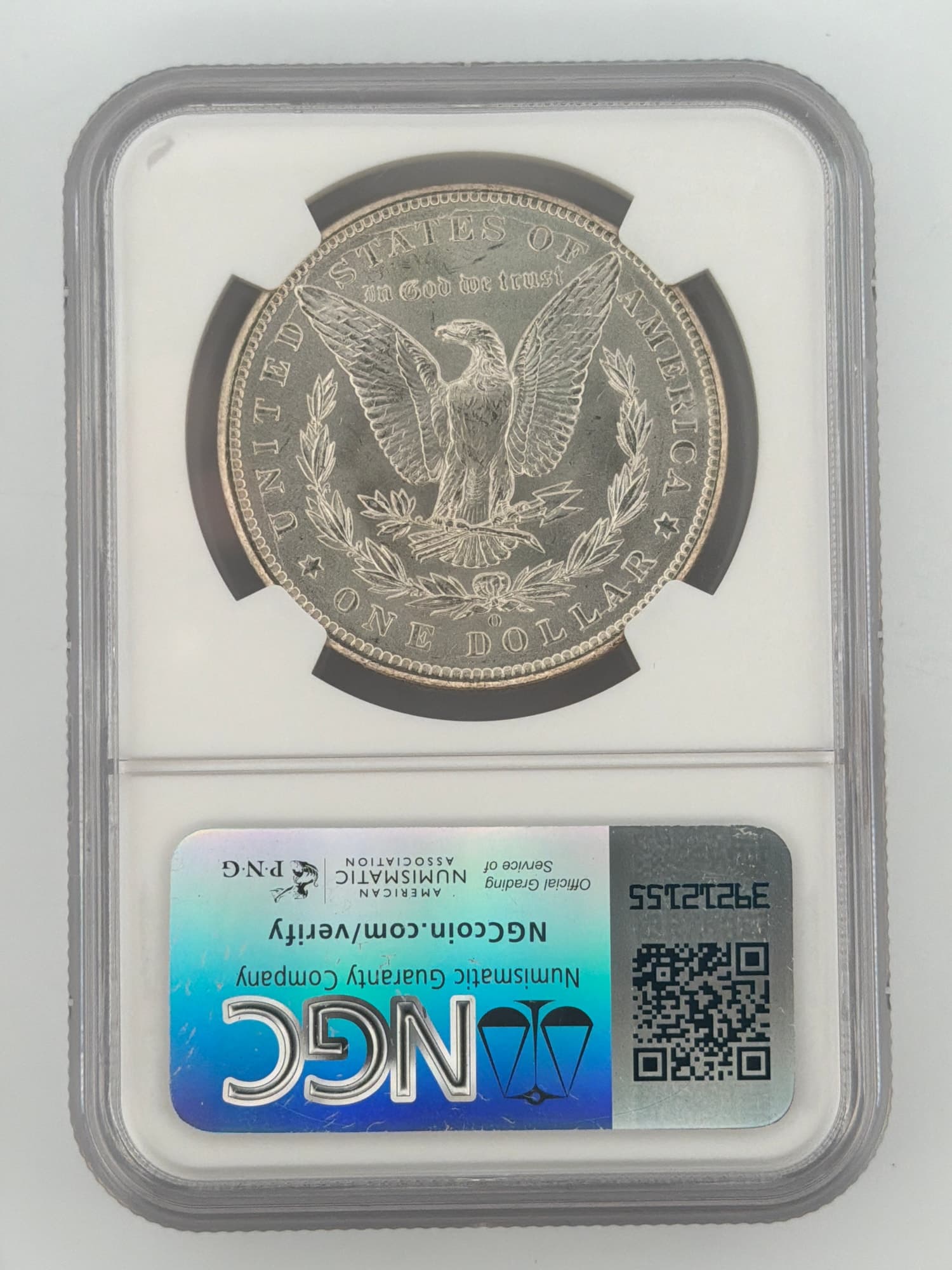1899-O Morgan Silver Dollar NGC MS 64 New Orleans Mint - Alternate view