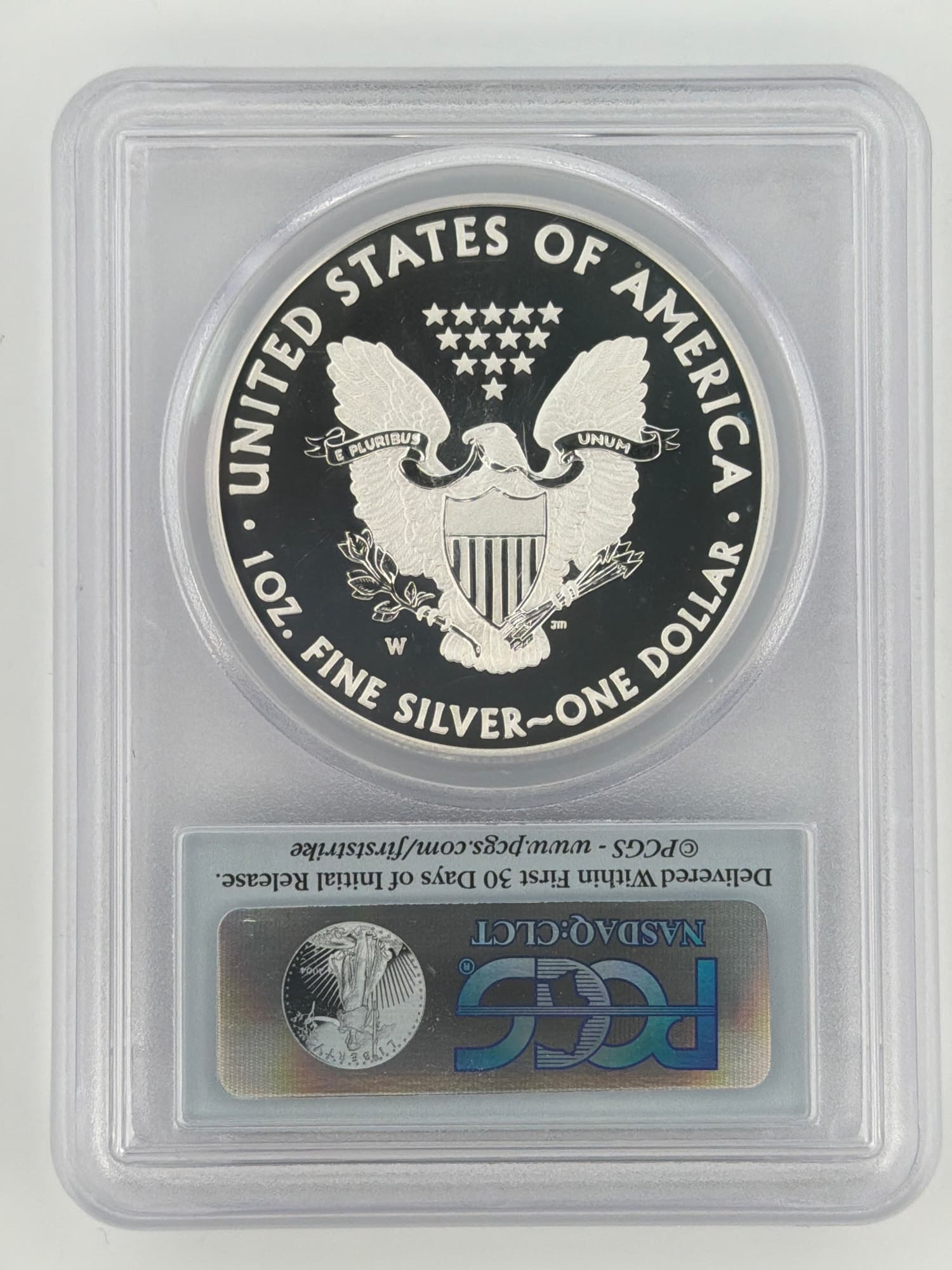 2013-W American Silver Eagle Enhanced MS70 PCGS First Strike West Point Mint Set - Alternate view