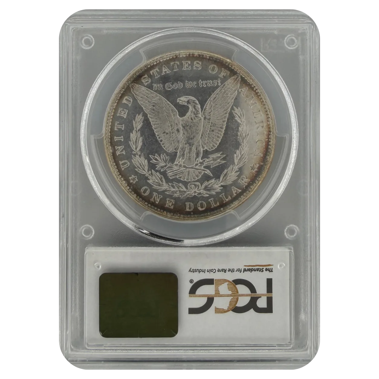 1885 Morgan Silver Dollar PCGS MS65PL Rim Toning - Alternate view