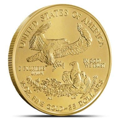 Gold American Eagle | 1/2 oz (Random Year) - Alternate view