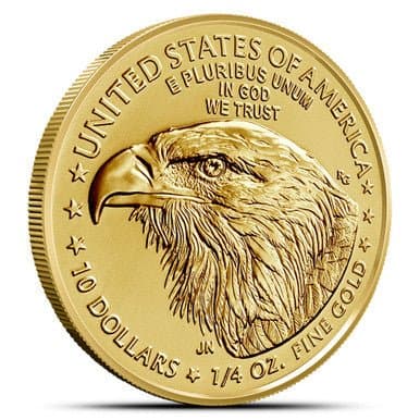Gold American Eagle | 1/4 oz (Random Year) - Alternate view