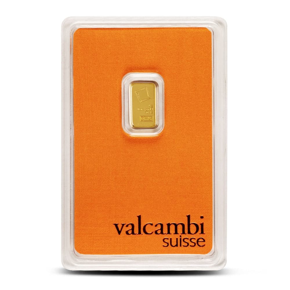 Valcambi Gold Bar (In Assay) | 1 Gram - Alternate view