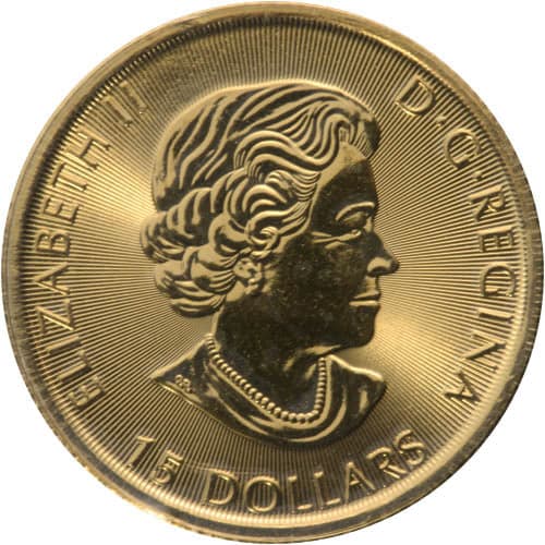 2017 Canadian Grizzly Bear Gold Coin | 1/3 oz - Alternate view