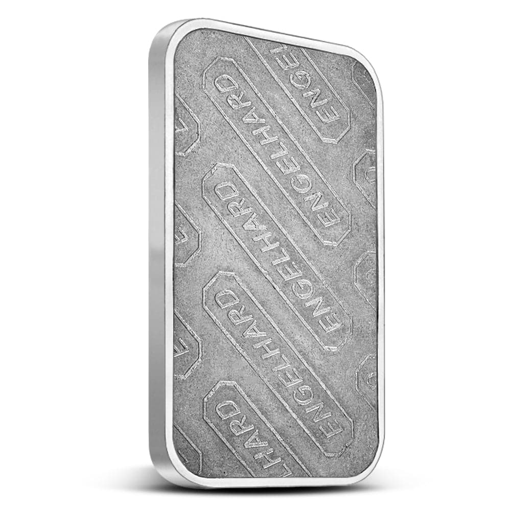 Engelhard 1 oz Silver Bar - Alternate view