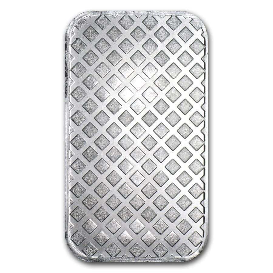 Morgan Design 1 oz Silver Bar - Alternate view