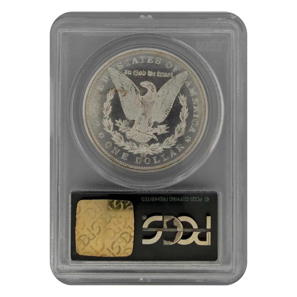 1884-CC Morgan Silver Dollar PCGS MS65PL - Alternate view