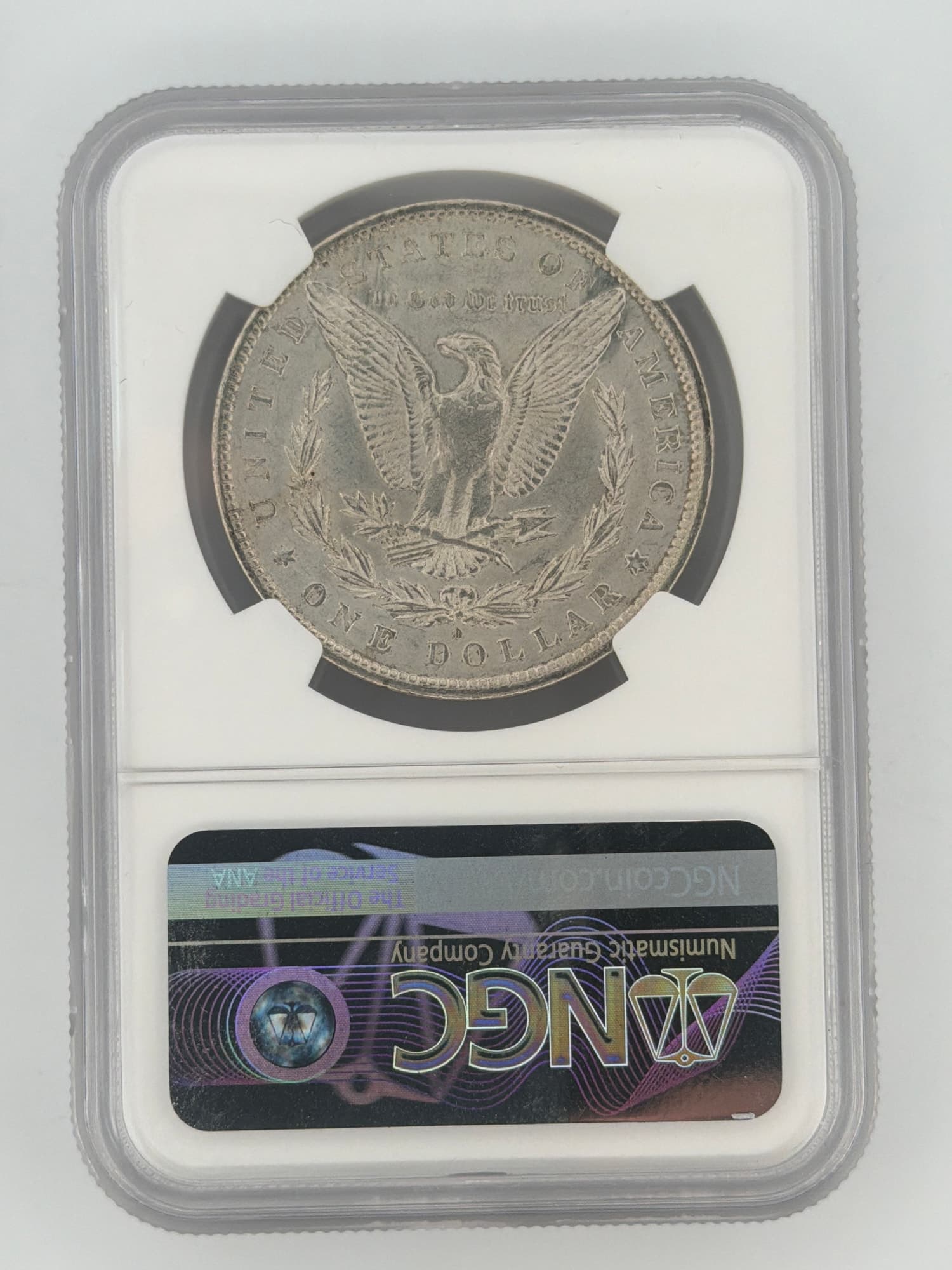 1883-O Morgan Silver Dollar $1 NGC Brilliant Uncirculated - Alternate view