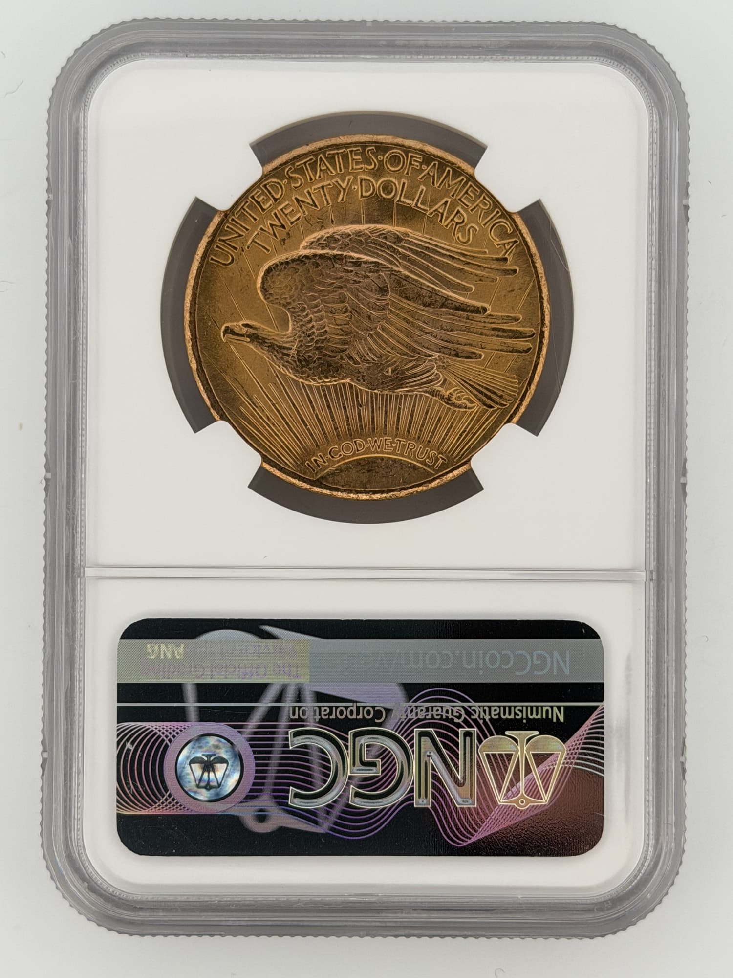 1926 Saint-Gaudens Double Eagle $20 Gold NGC MS65 - Alternate view