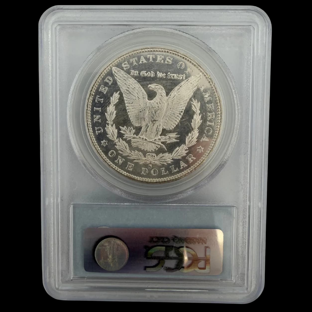1880-S Morgan Silver Dollar PCGS MS65DMPL - Alternate view