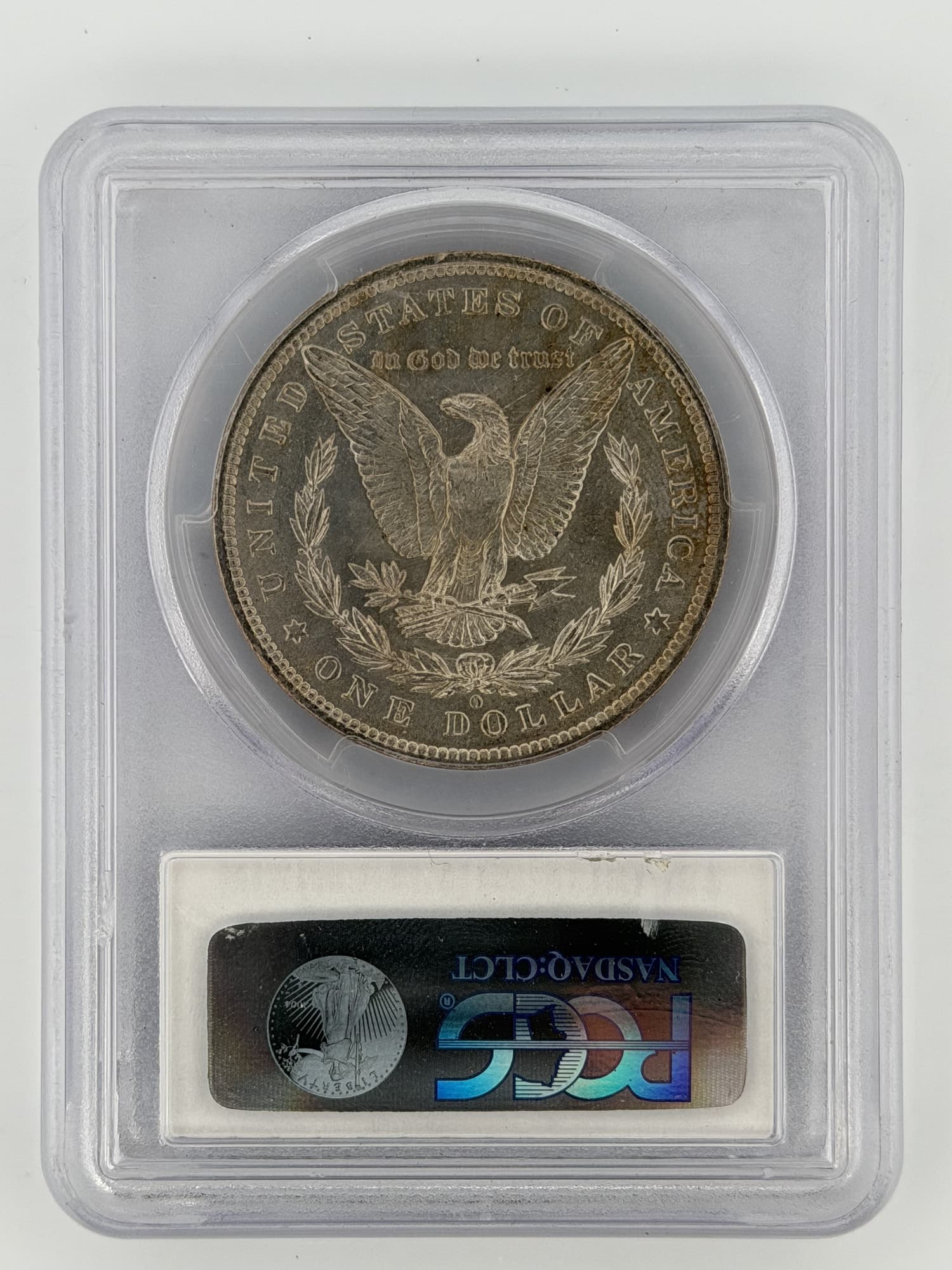 1884-O Morgan Silver Dollar PCGS MS63 — New Orleans Mint - Alternate view