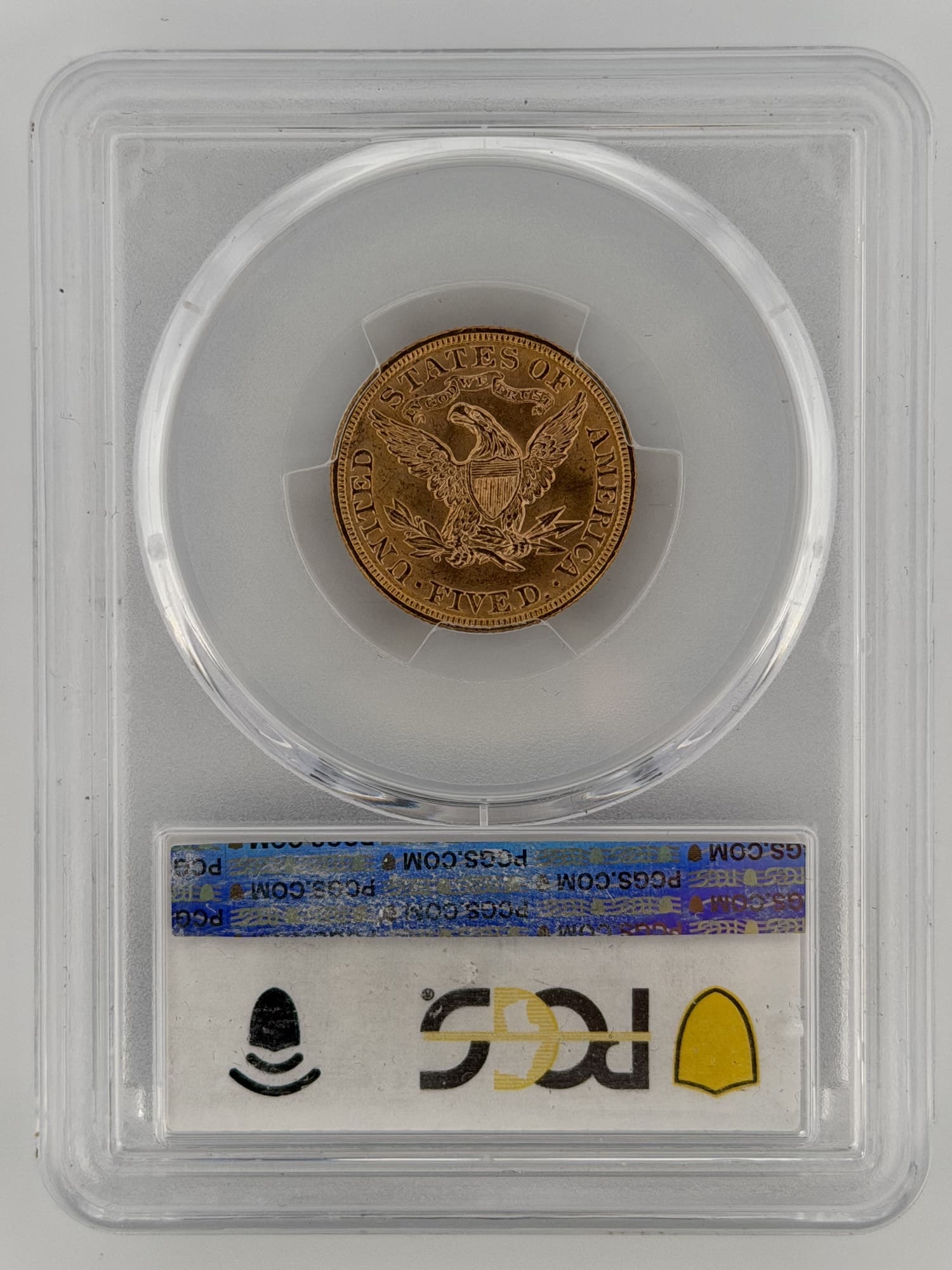 1900-P $5 Gold Half Eagle PCGS MS63 - Alternate view