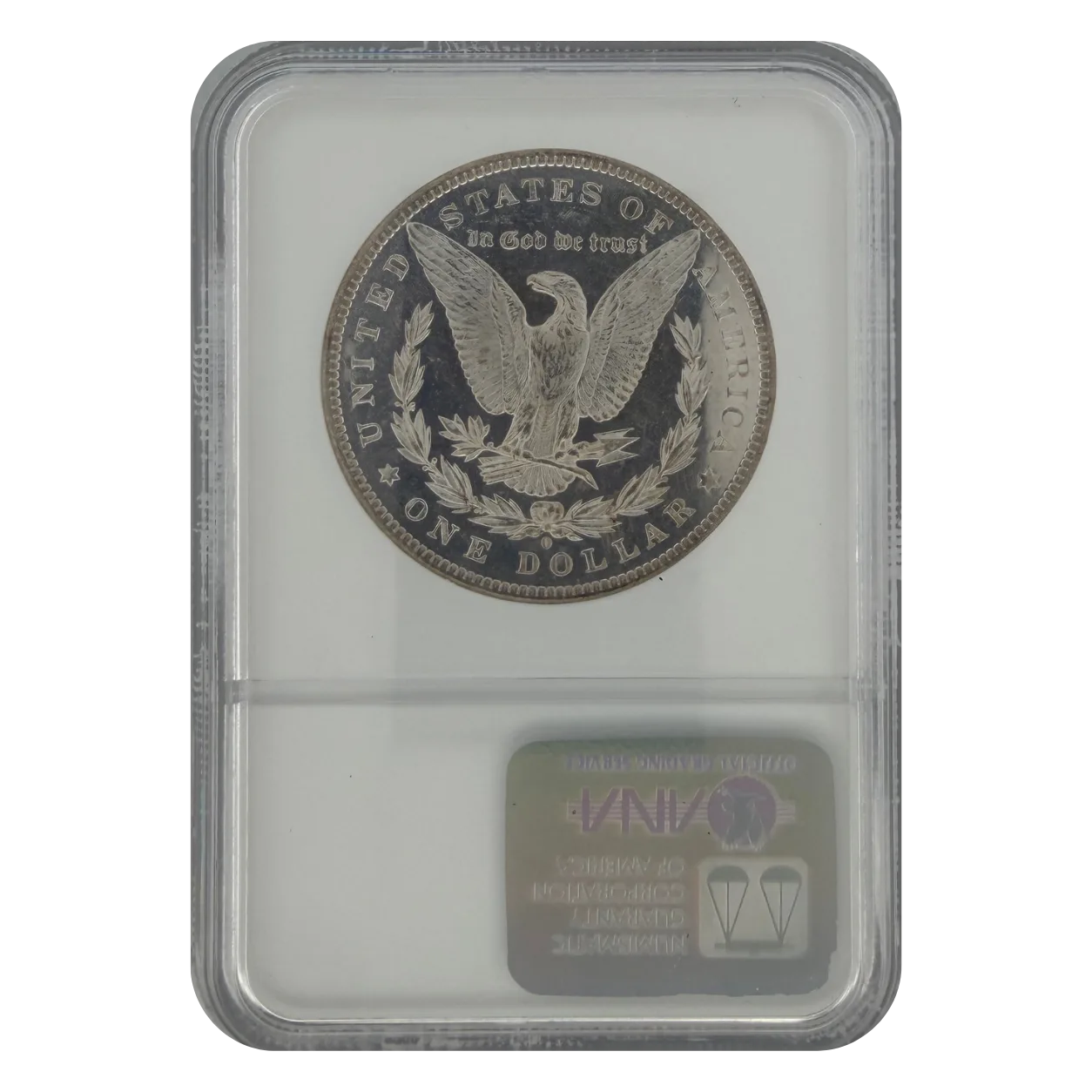 1884-O Morgan Silver Dollar NGC MS64 DPL - Alternate view