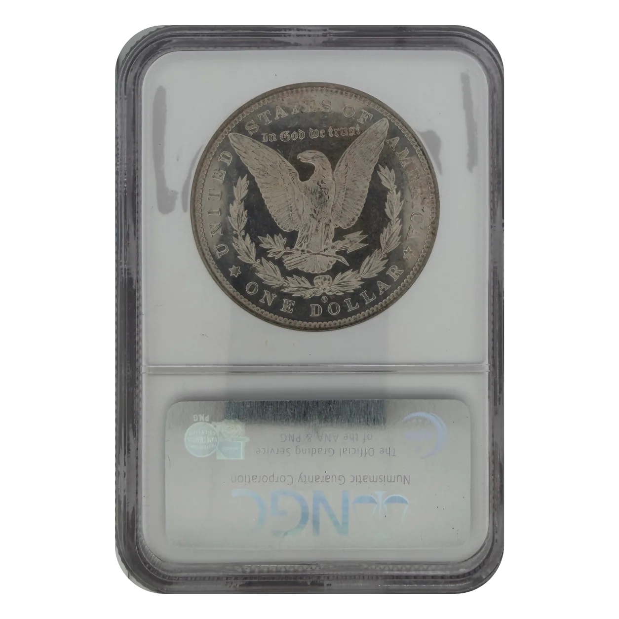 1883-O Morgan Silver Dollar NGC MS64 DPL - Alternate view