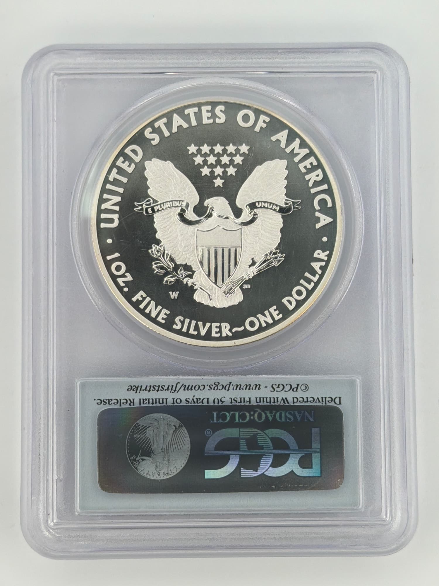 2013-W American Silver Eagle Enhanced MS69 PCGS First Strike West Point Mint Set - Alternate view