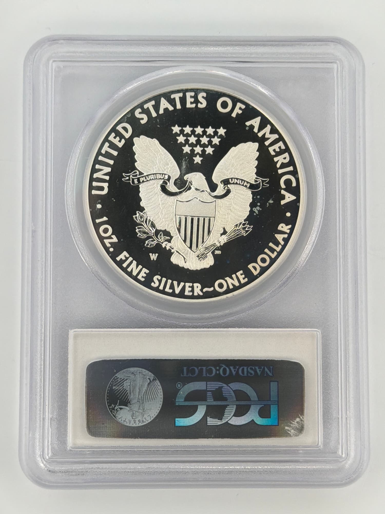 2013-W American Silver Eagle Enhanced MS70 PCGS West Point Mint Set First Strike - Alternate view