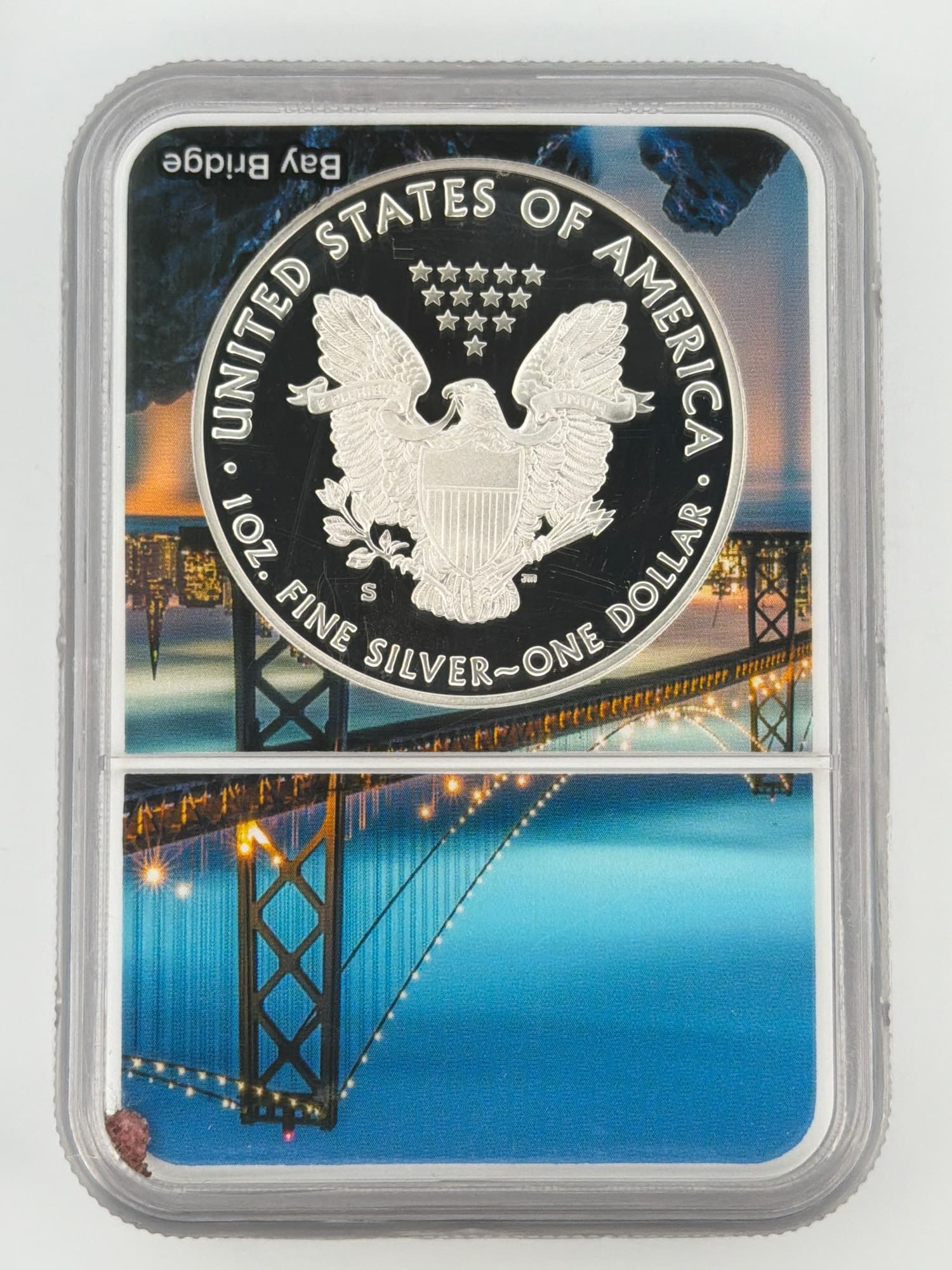 2018-S American Silver Eagle $1 NGC PF70 Ultra Cameo First Day of Issue - Alternate view