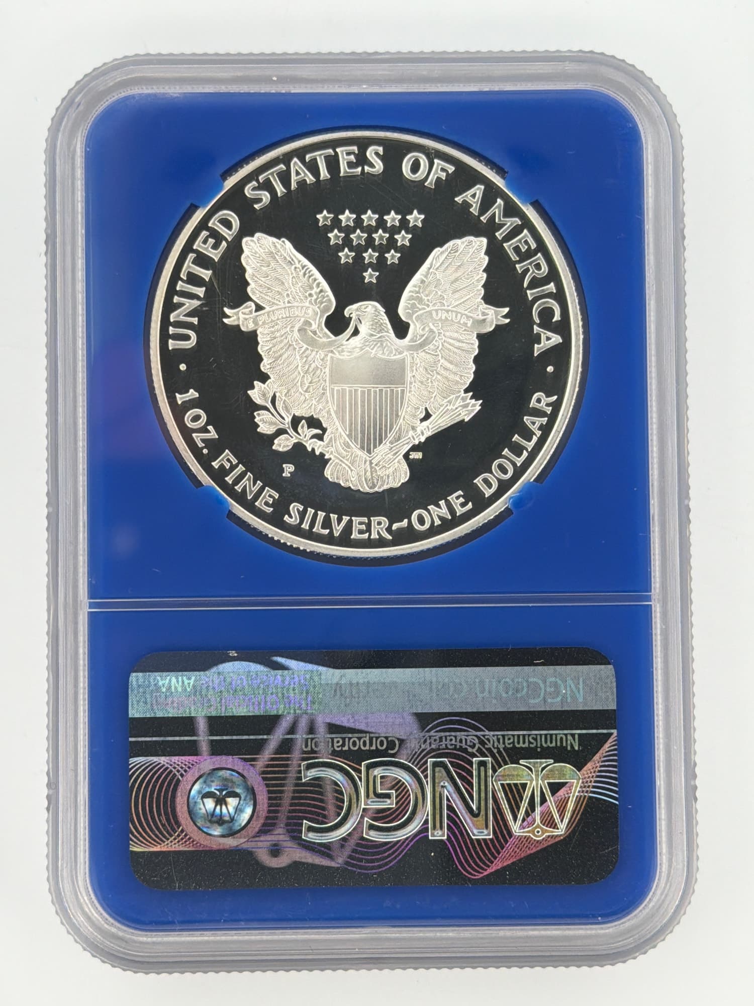 1999-P American Silver Eagle $1 NGC PF 69 Ultra Cameo Philadelphia - Alternate view