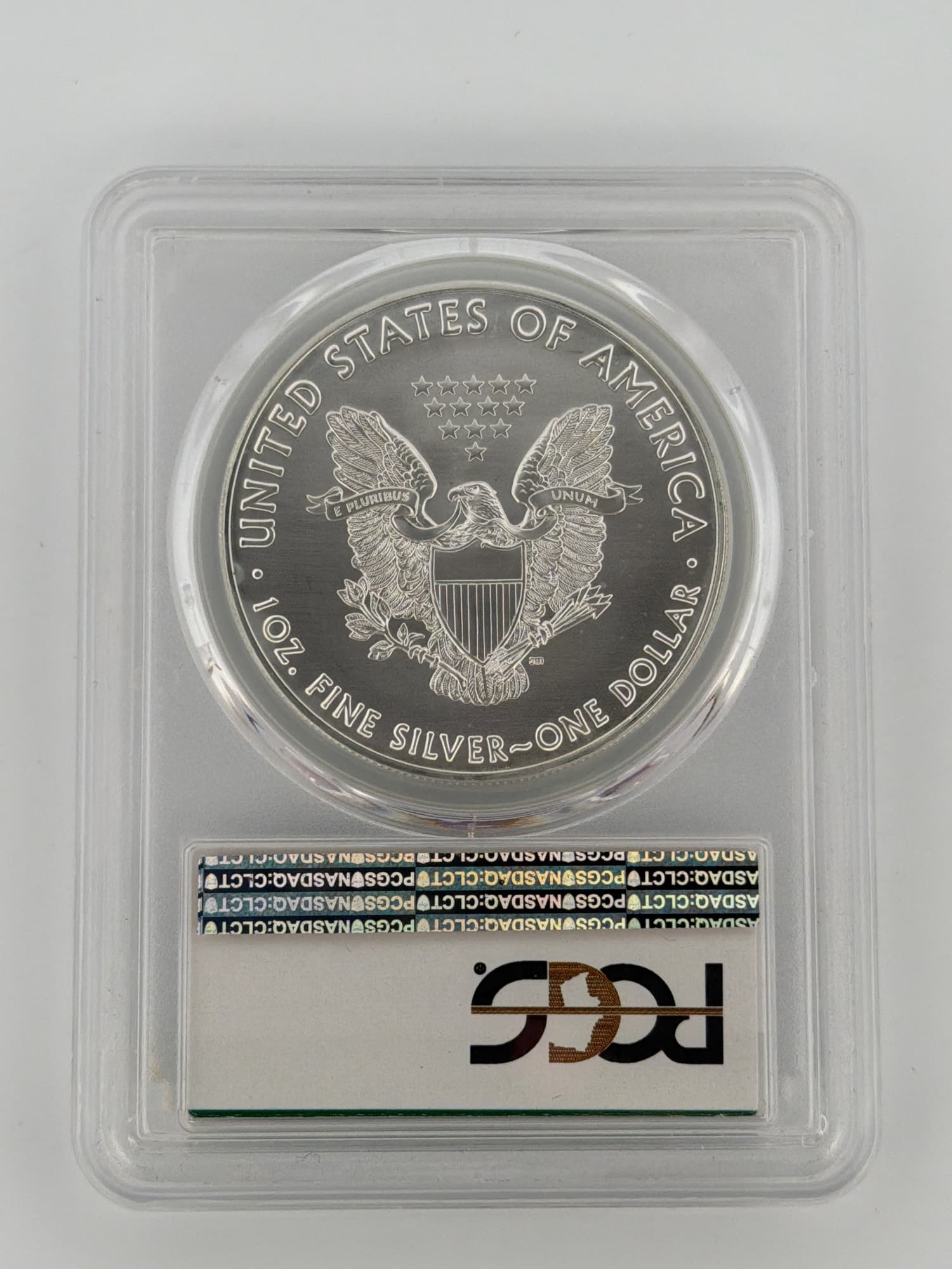 2017-(P) American Silver Eagle $1 PCGS MS69 Philadelphia Strike - Alternate view