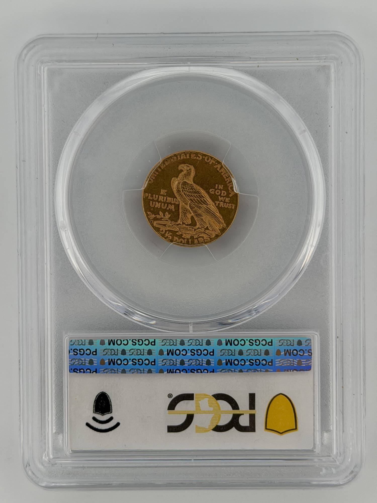 1925-D $2.50 Gold Quarter Eagle PCGS MS61 - Alternate view