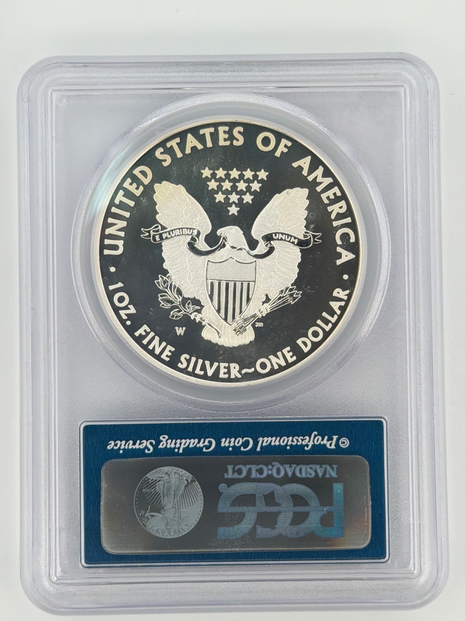 2013-W American Silver Eagle Enhanced MS $1 PCGS MS70 First Strike West Point - Alternate view