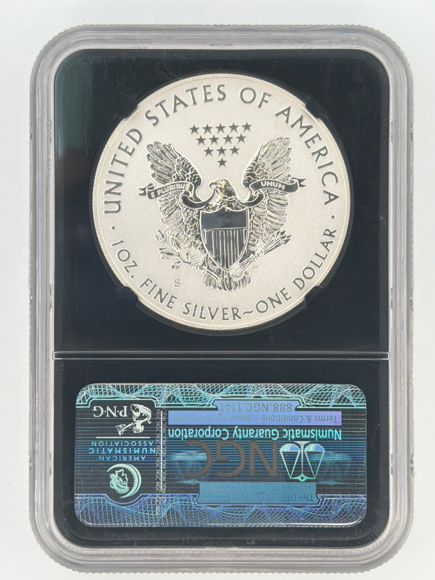 2012-S American Silver Eagle Reverse Proof $1 NGC PF 69 San Francisco Eagle Set - Alternate view