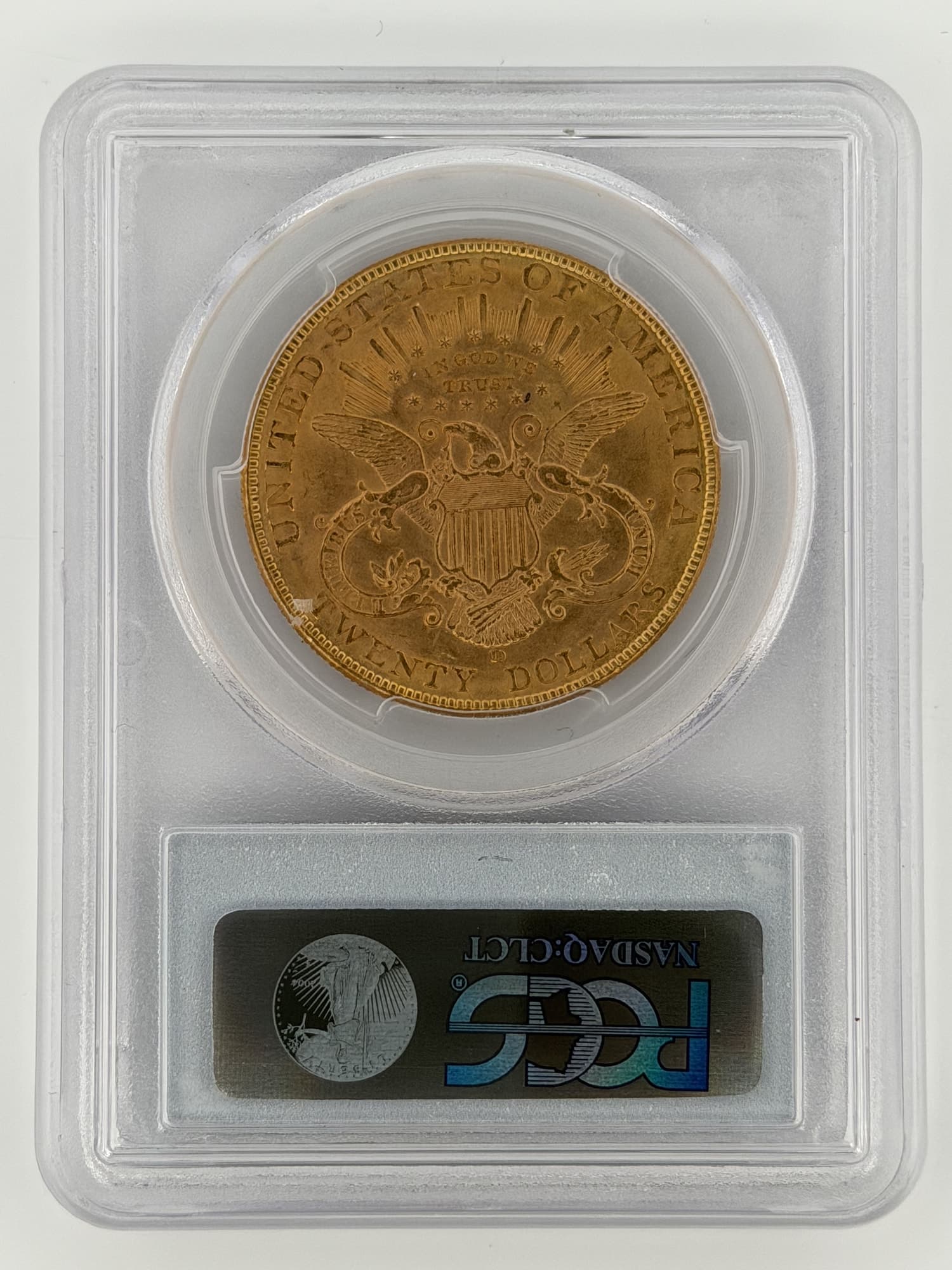 1907-D $20 Gold Double Eagle PCGS MS64 - Alternate view
