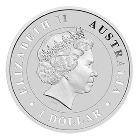 2014 Australian Saltwater Crocodile Silver 1 oz - Alternate view