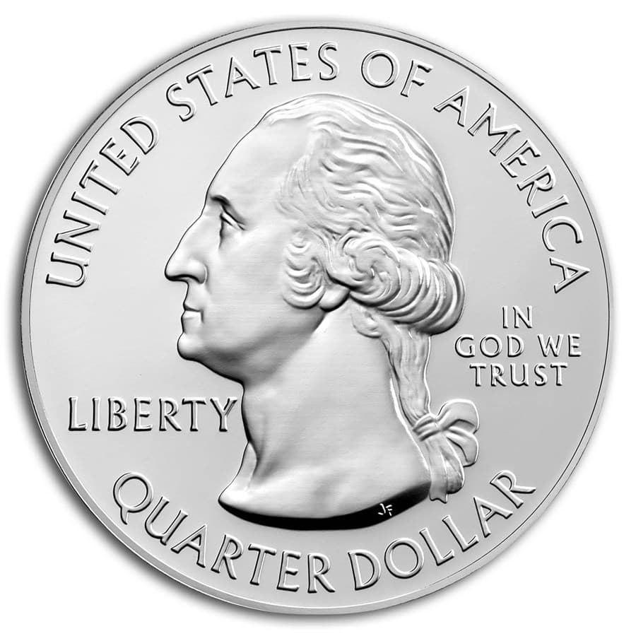 2019 5 oz Silver ATB San Antonio Missions National Hist Park TX - Alternate view