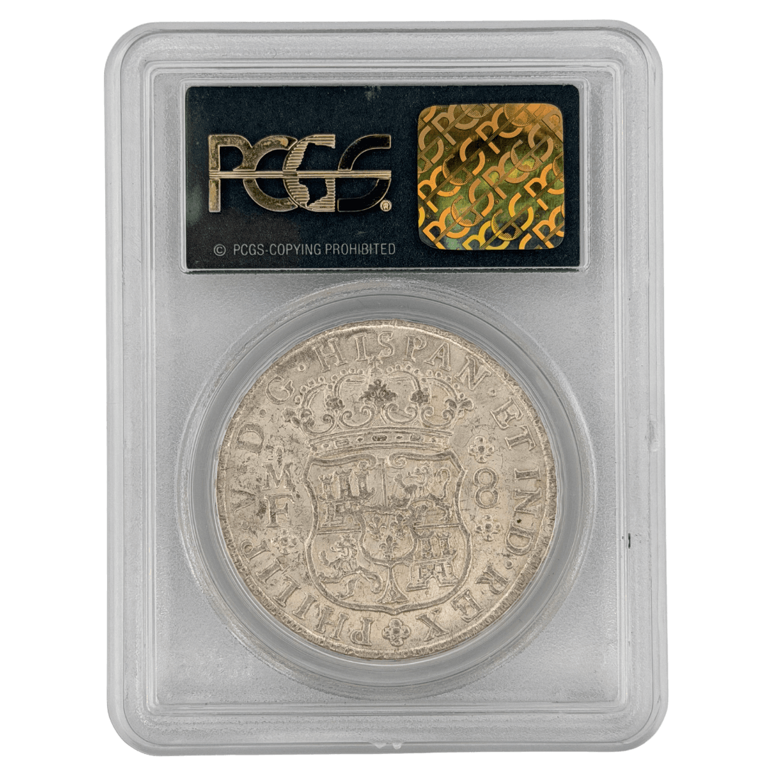 1746-Mo MF Mexico 8 Reales PCGS MS63 - Alternate view
