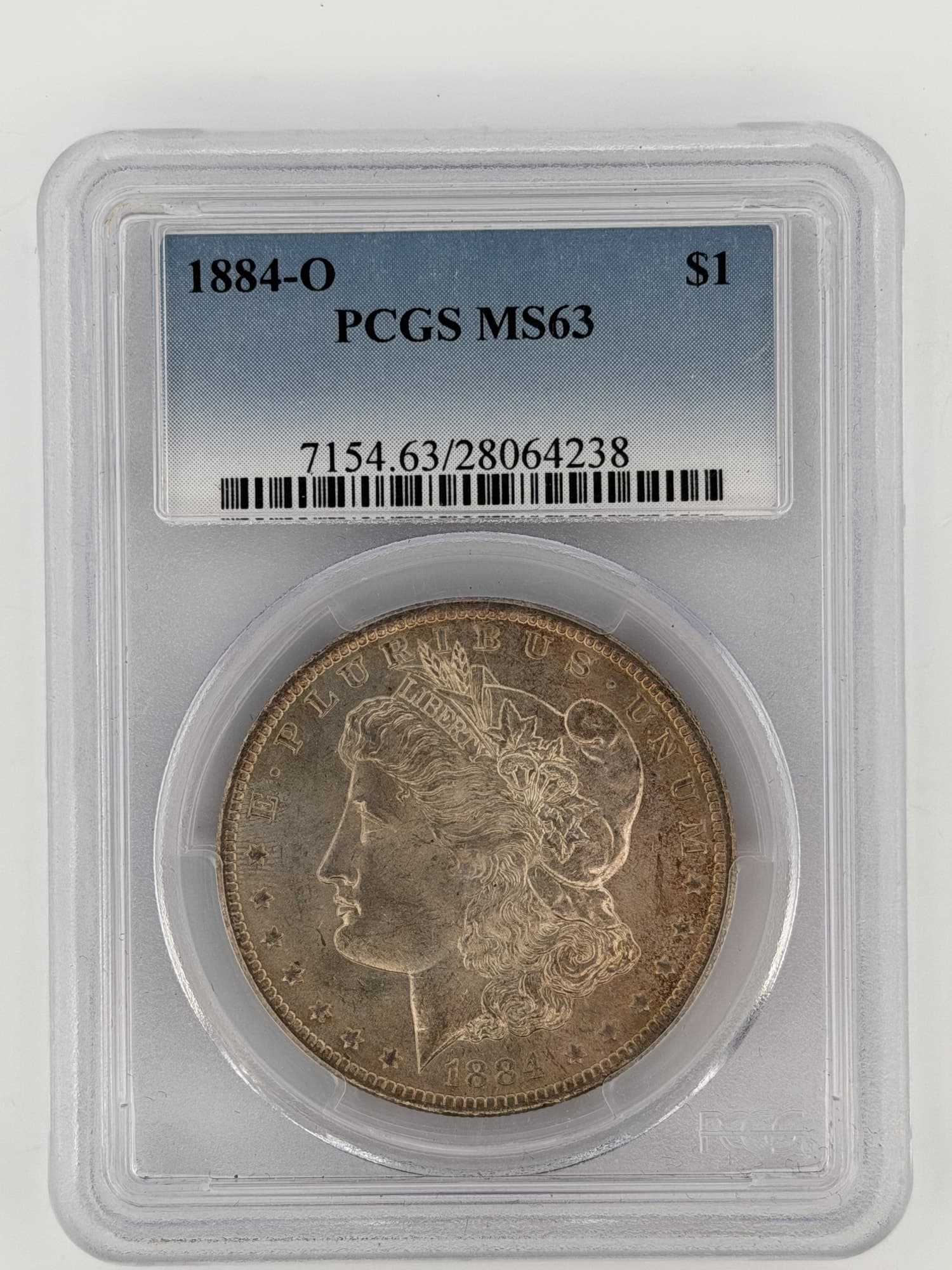 1884-O Morgan Silver Dollar PCGS MS63 — New Orleans Mint - Graded Morgan Silver Dollars from Lone Star Coins