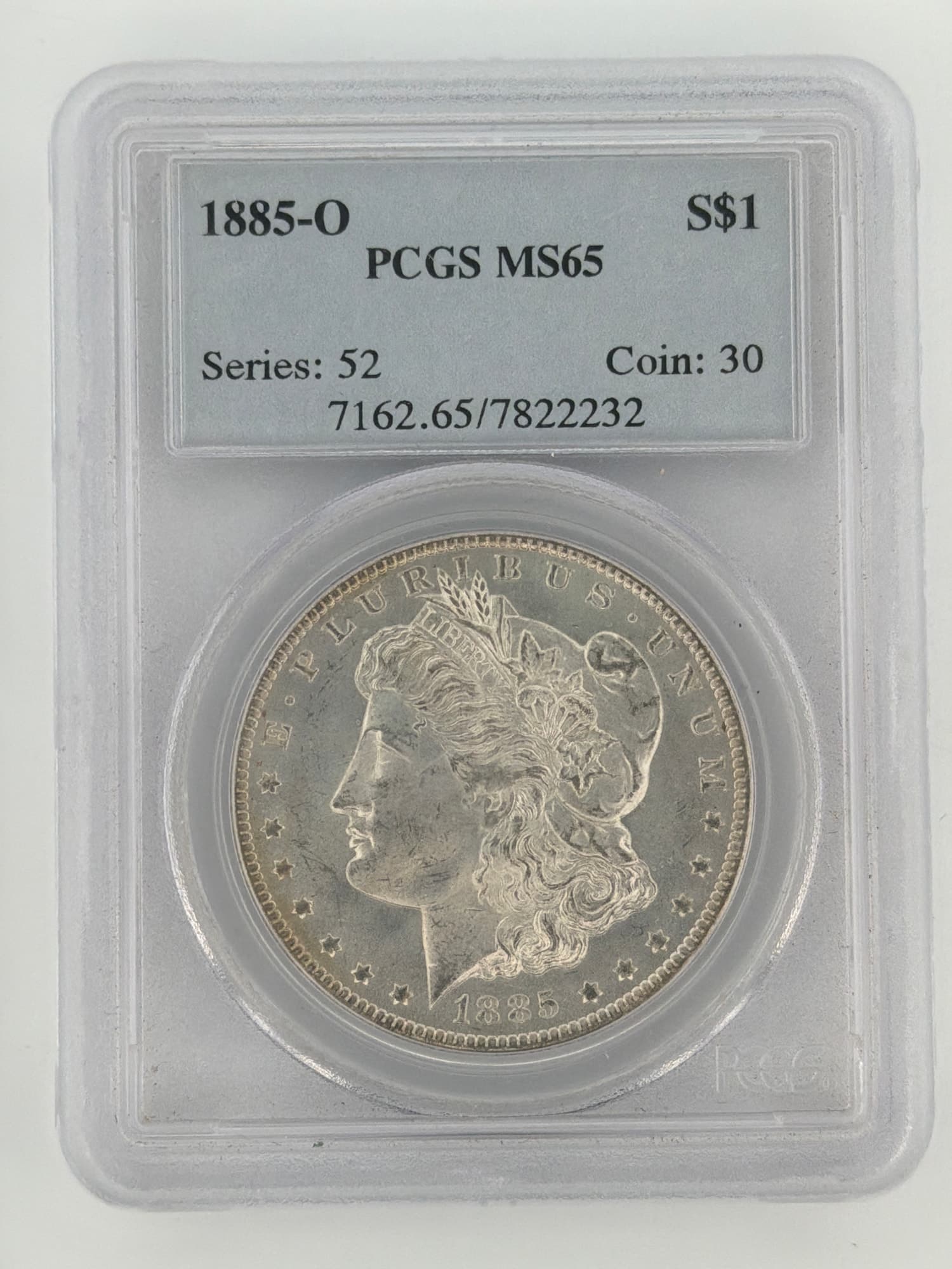 Graded Morgan Silver Dollars