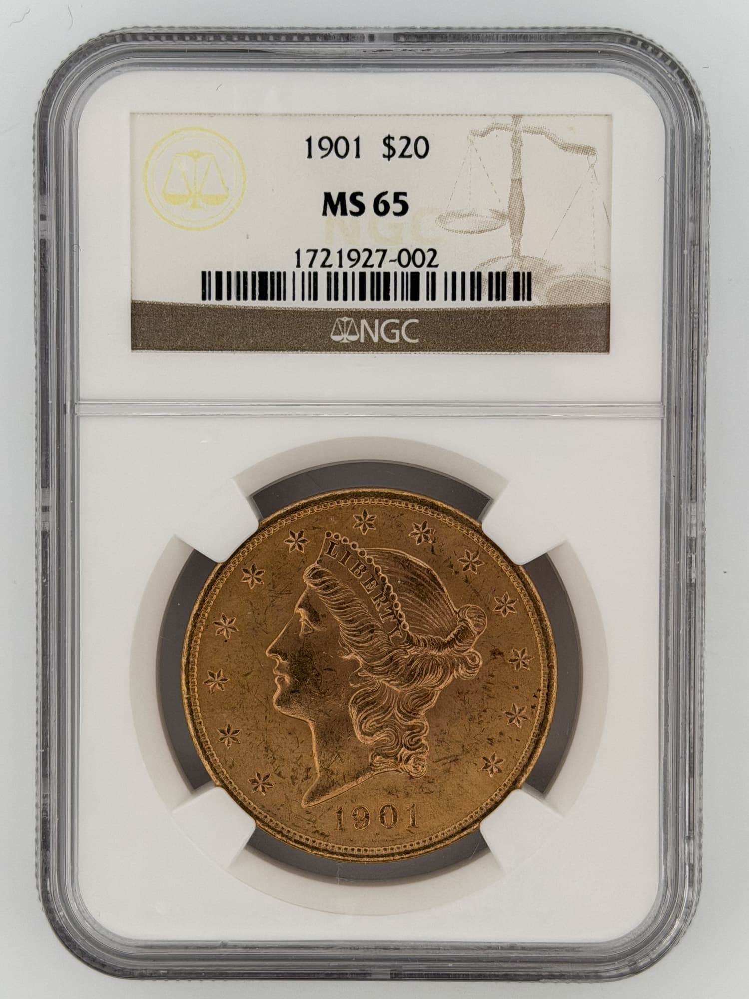 1901 Liberty Head Double Eagle $20 Gold NGC MS65 - $20 Liberty Double Eagles from Lone Star Coins