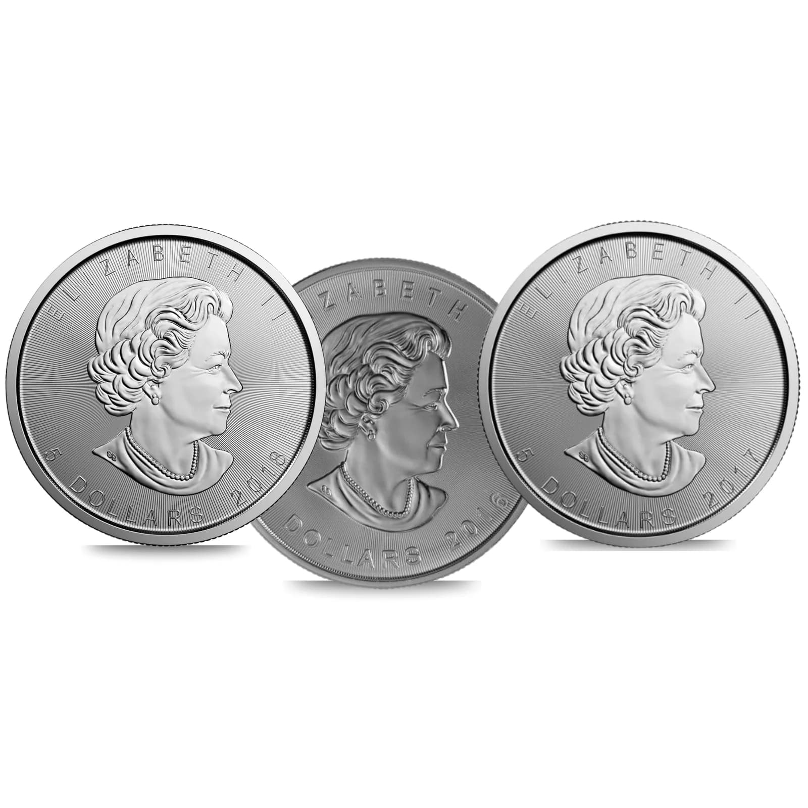 Canadian Silver Maple Leaf | 1 oz (random year) - Canadian Silver Coins from Lone Star Coins