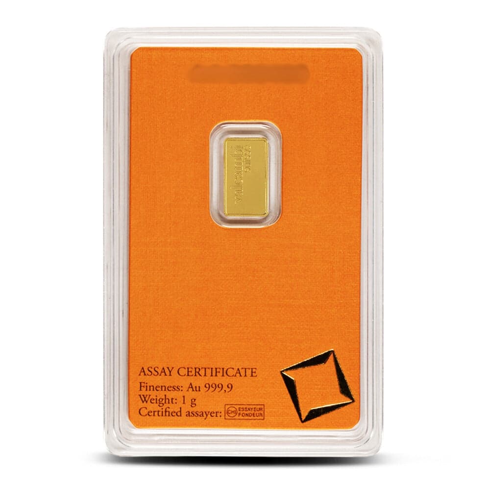 Valcambi Gold Bar (In Assay) | 1 Gram - Gold Bars from Lone Star Coins